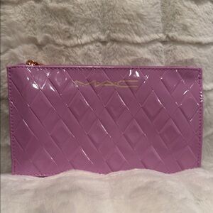 MAC Cosmetics | Glossy Lavender Quilted Holiday Makeup Bag